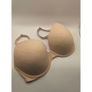 PINK‎ Victoria's Secret Wear Everywhere T-Shirt Bra 34D Beige